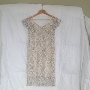 Romeo & Juliet couture cream with black dress